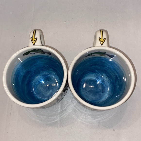 -“You're Reel Great”  16oz Jumbo Mugs,  Set of two, New - Picture 6 of 10